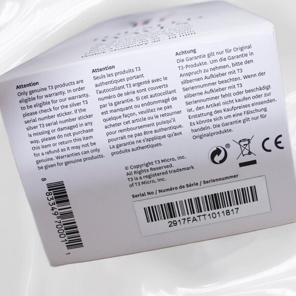 T3 Tousled Waves 32-19 MM Tapered Interchangeable Wand Barrel - Picture 5 of 6